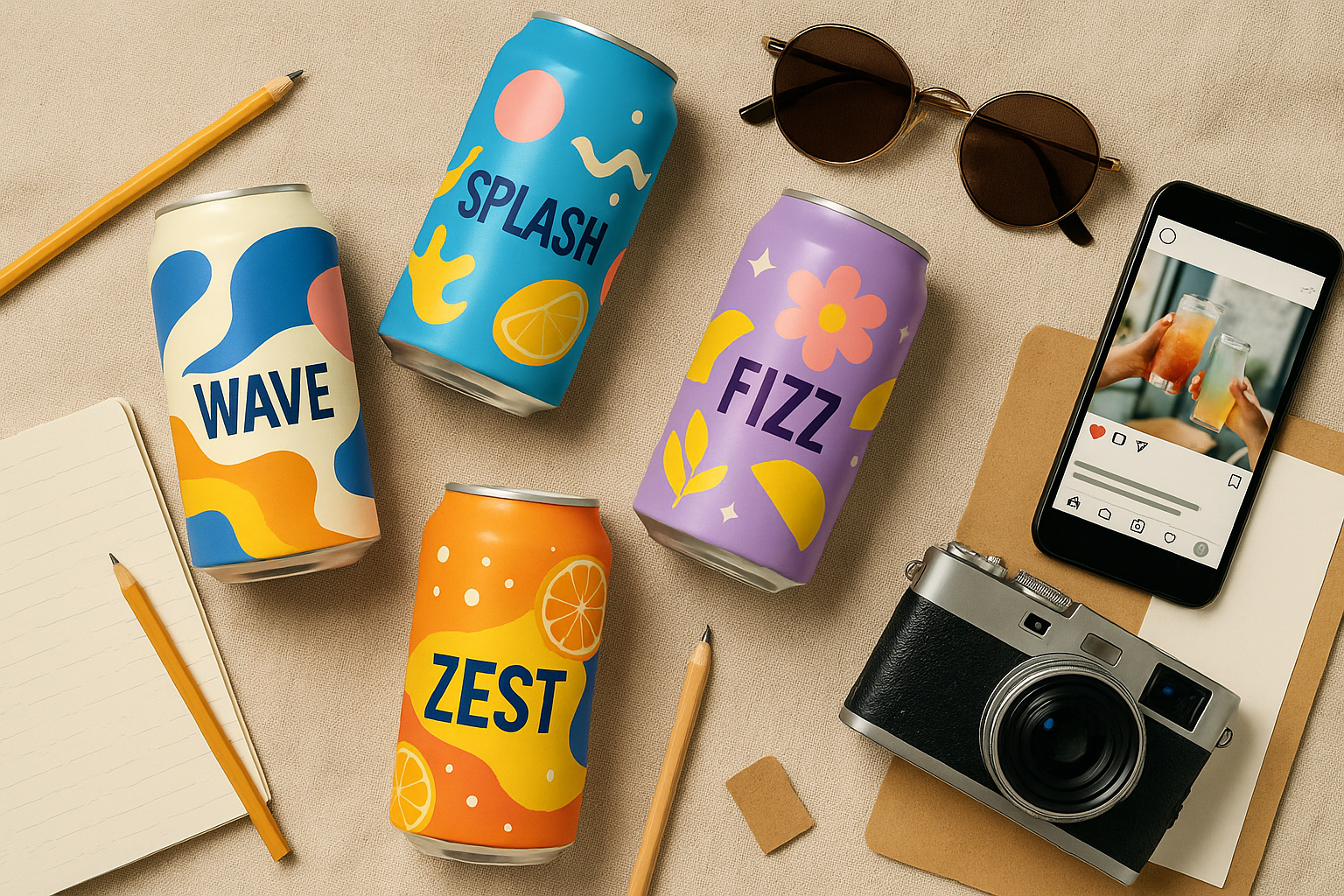 Beverage Packaging That Gets Shared