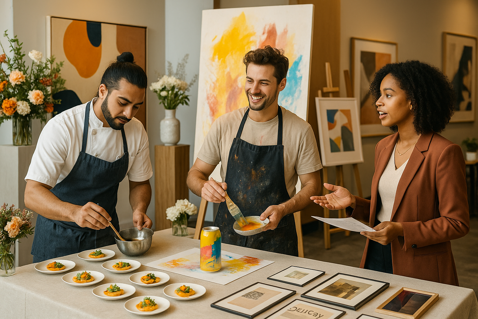 Collaborating With Artists, Chefs & Curators to Build Buzz