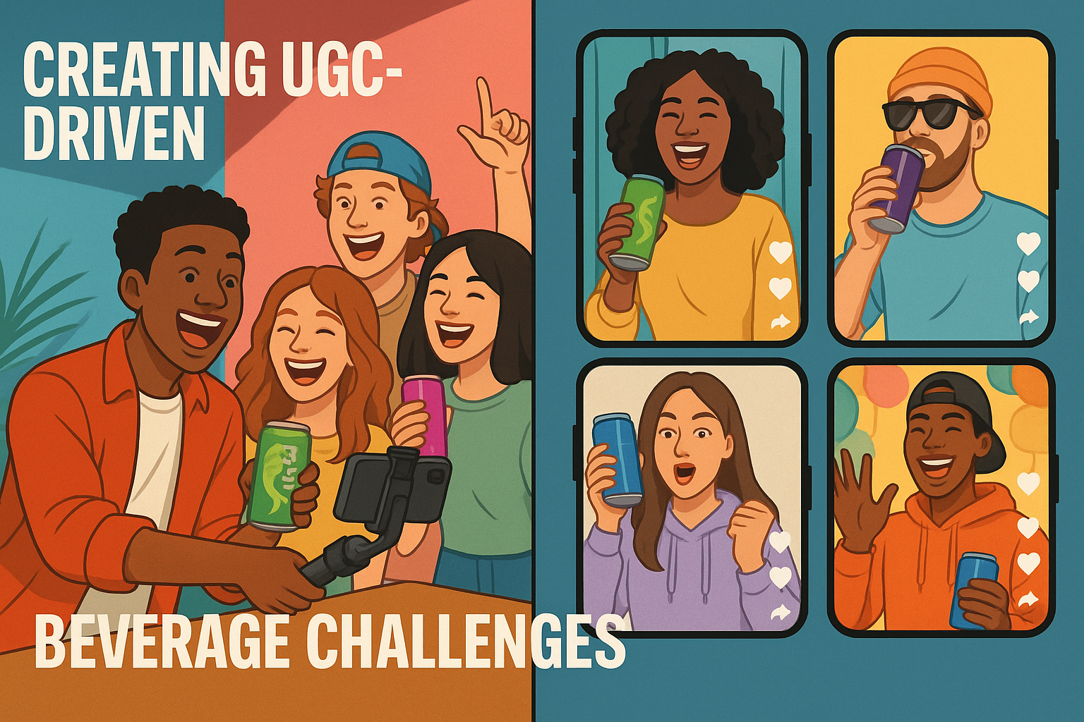Creating UGC-Driven Beverage Challenges