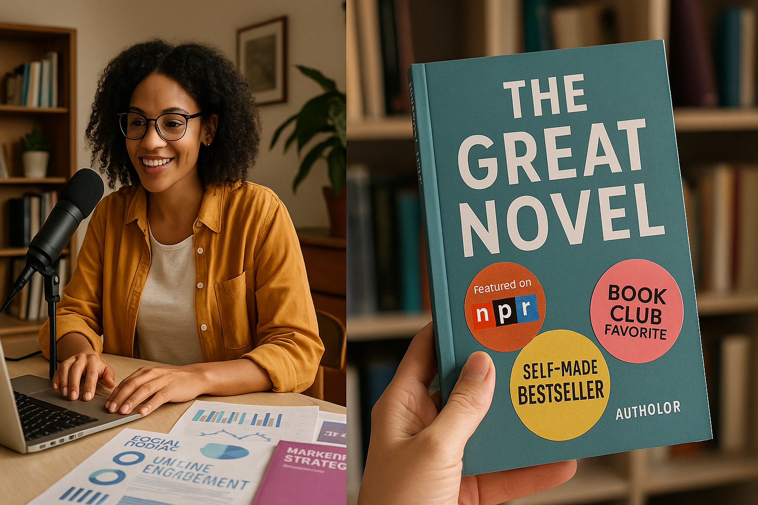 How Authors Can Get National Attention Without a Publisher