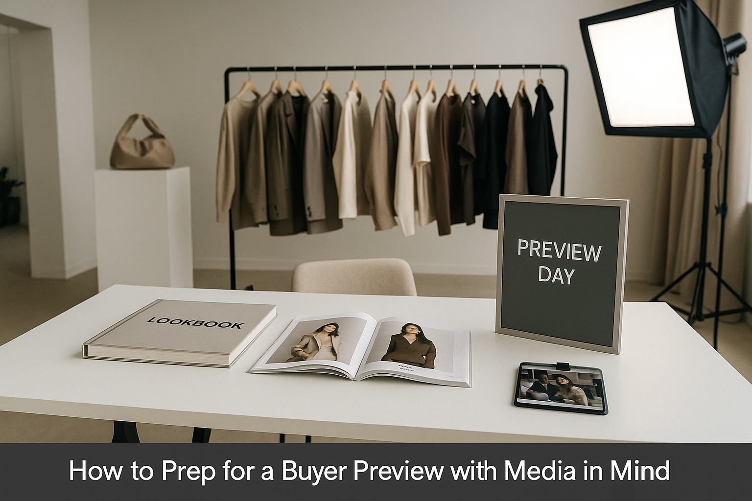 How to Prep for a Buyer Preview with Media in Mind