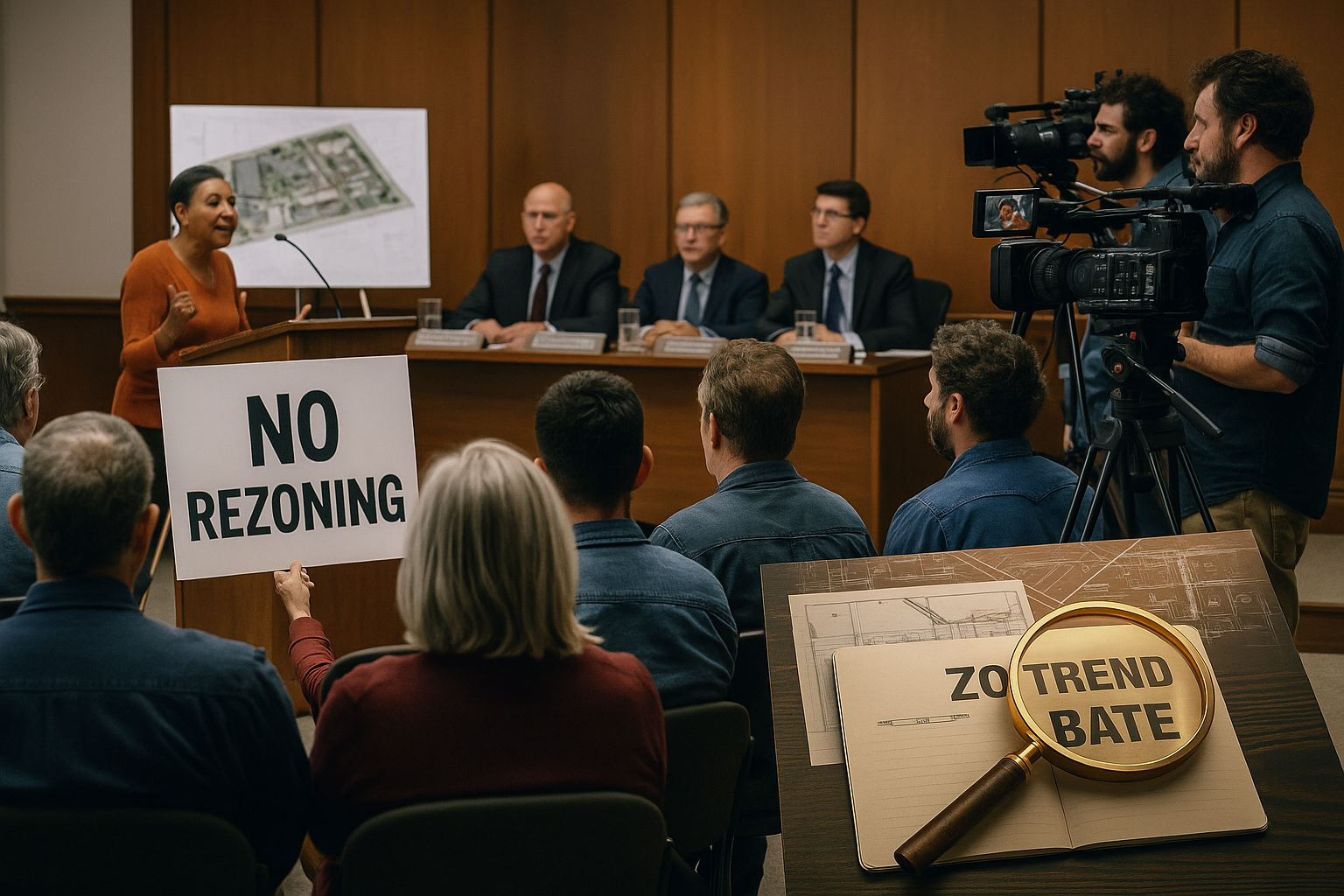 How Zoning Battles Become Media Moments