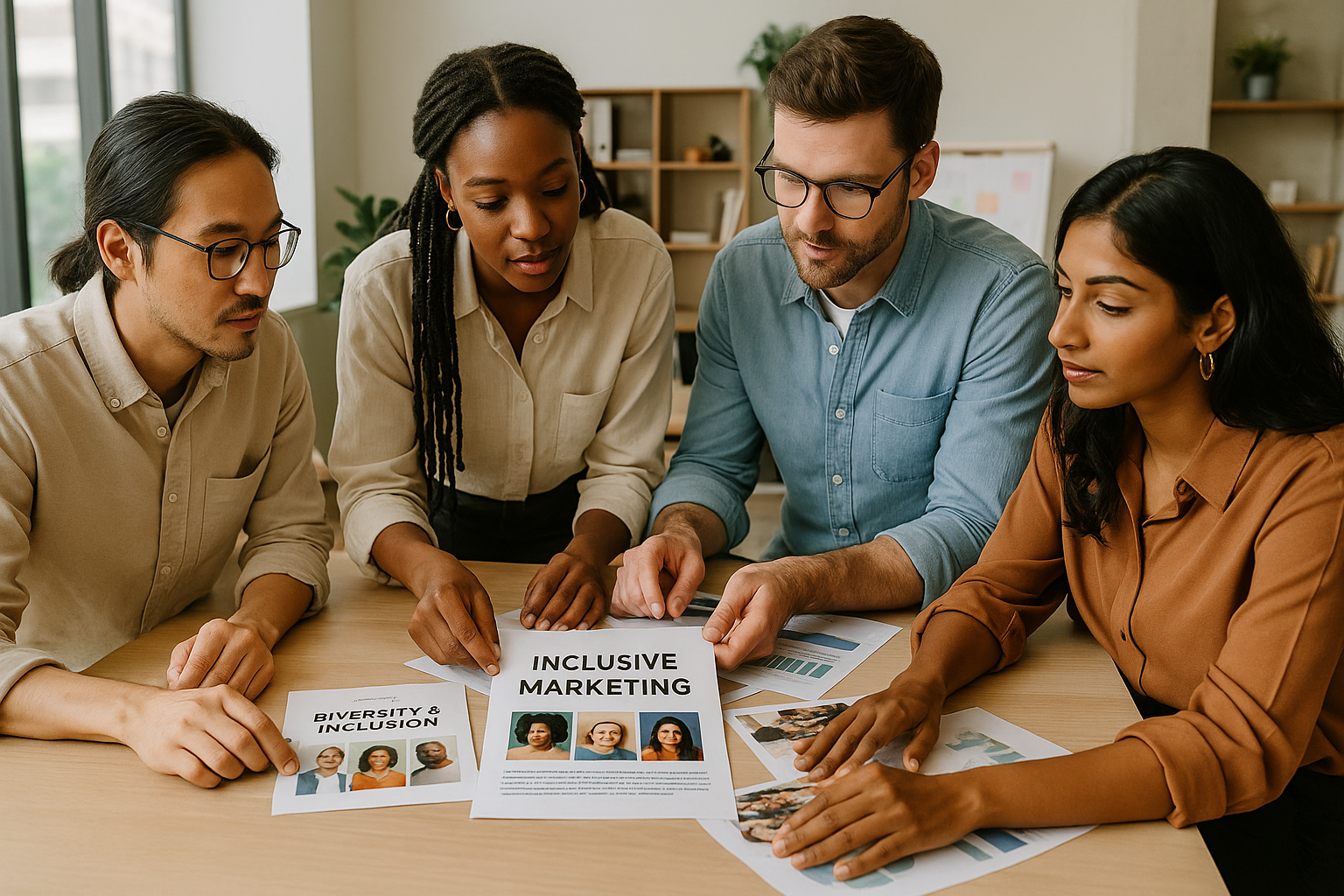 Inclusivity in Visuals and Messaging
