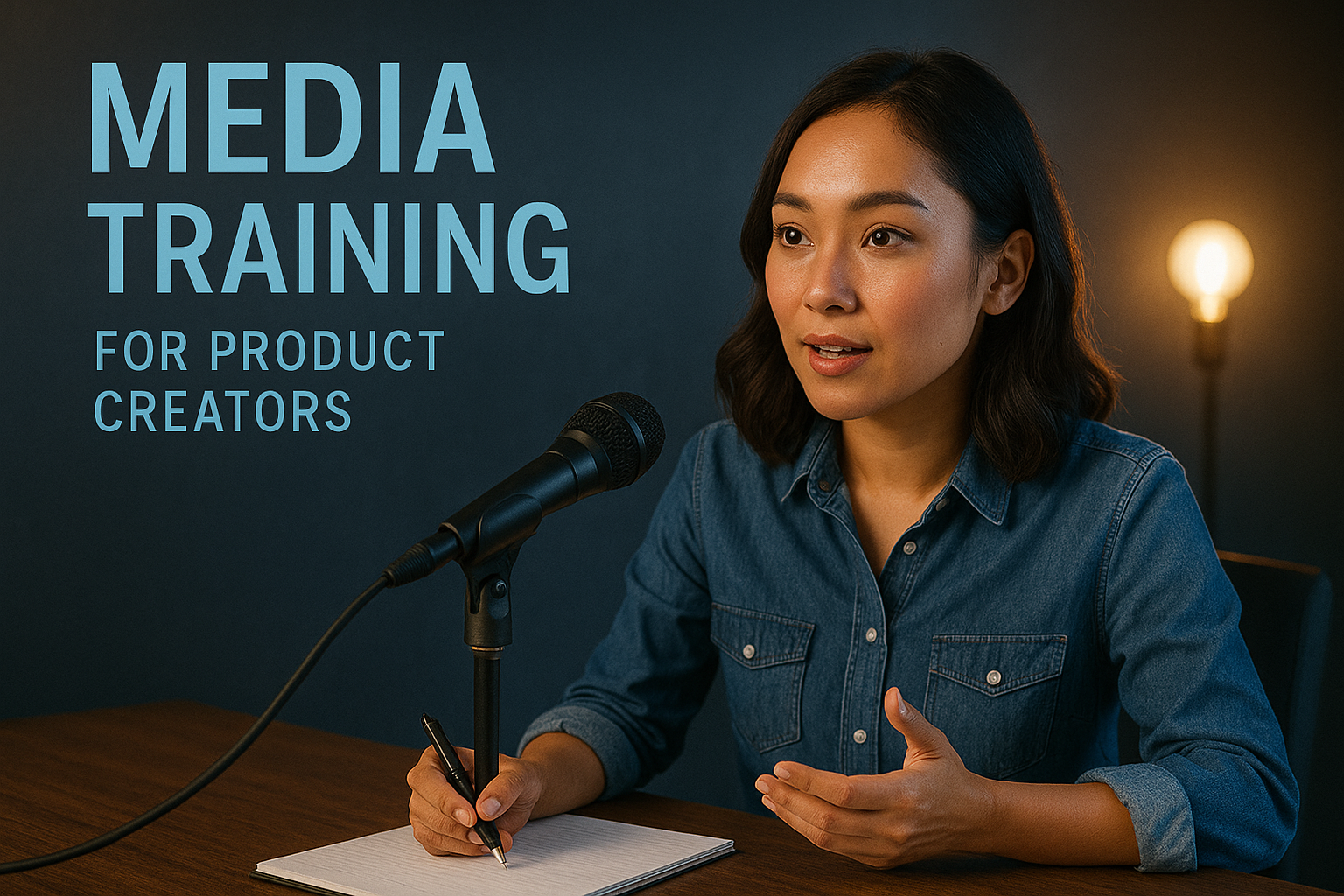 Media Training for Product Creators