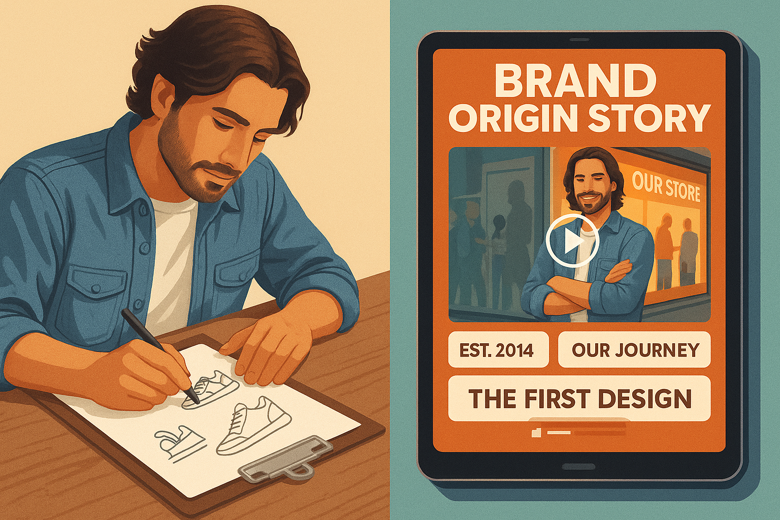 Telling a Retail Brand‚Äôs Origin Story in a Fresh Way