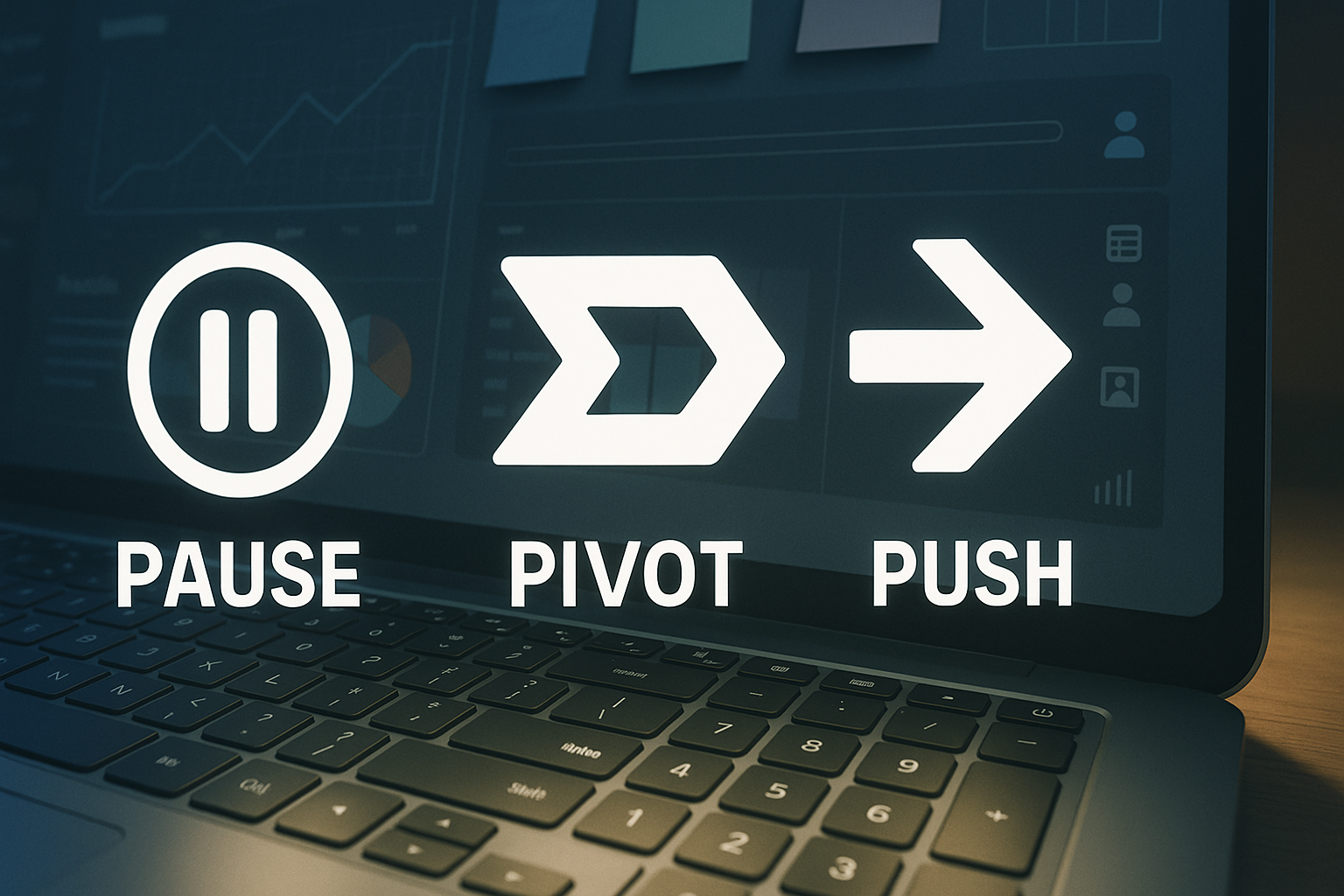 When to Pause, Pivot, or Push Through